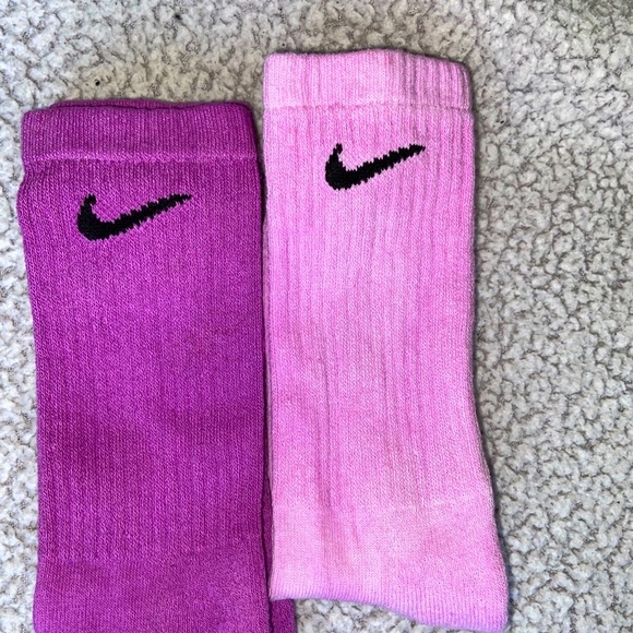 PURPLE TWO PACK NIKE SOCKS - Picture 6 of 6